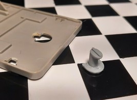 Gray 3D Printed Trailer Repair King Pin for 80&#39;s Schaper Stomper Semi *see desc. - £7.03 GBP