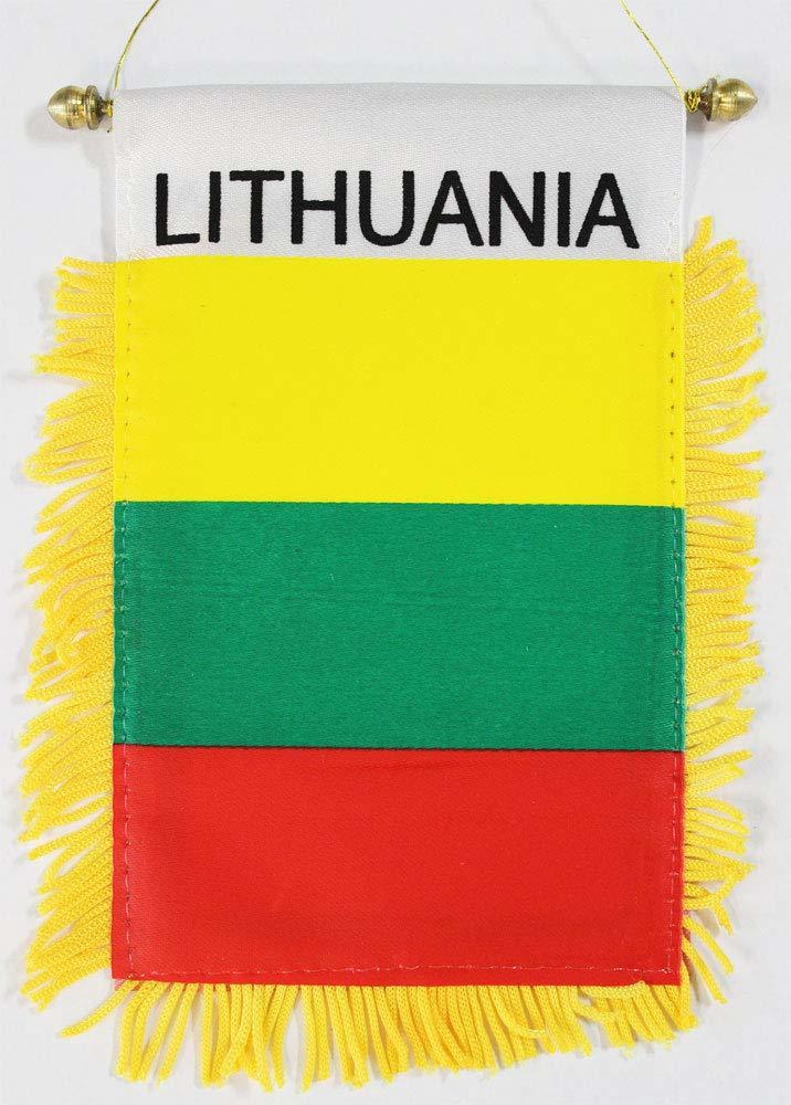 Lithuania - Window Hanging Flag - $8.90