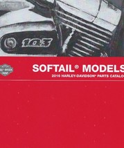 2016 Harley Davidson Softail Models Parts Catalog Manual Book - £110.61 GBP