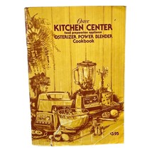 Oster Kitchen Center Owner&#39;s Manual Instructions Cookbook 1975 Vintage - £6.34 GBP