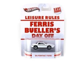 Hot Wheels Ferris Bueller&#39;s Day Off 1984 Pontiac Fiero 1/64 - £42.19 GBP
