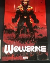WOLVERINE red (2020) Marvel Comics 24&quot; x 36&quot; promotional poster FINE- - £15.81 GBP