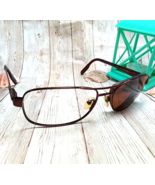 Kirkland Signature Brown Metal Eyeglass FRAME ONLY Frederick 330 59-16-1... - $727.66 MXN