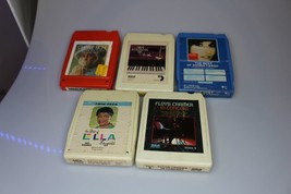 Lot of 5 vintage 8 track tapes - £15.57 GBP