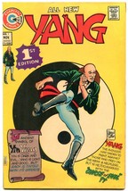 Yang #1 1973- Charlton Comics- Martial Arts superhero VF - $47.92