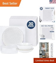 Self-Seal Bubble Pouches 30pcs - 13x13&quot; Durable Packing Bags for Fragile... - $910.96 MXN
