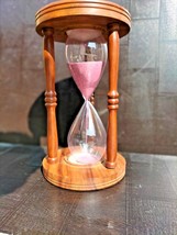 Ideal for decoritve gift sand timer hourglass elegant look 10 minutes ha... - £51.40 GBP