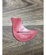 1978 Vtg CHILTON 12 Days of CHRISTMAS Cookie Cutter 3 FRENCH HENS Replacment - $5.99