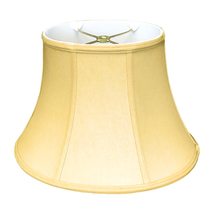 Royal Designs Oval Flare Bottom Outside Corner Basic Lamp Shade, Antique Gold, ( - $53.41+