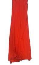 Victor Costa LTD Red Halter Gown Formal Dress – 51" Long – Size XS (12.5" Bust) image 7