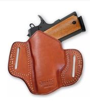 Fits Rock Island 1911 45 ACP W/Out Rail Leather 3.5”BBL Belt Holster #1386# image 5