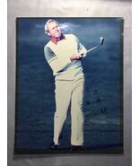 ARNOLD PALMER SIGNED AUTOGRAPHED 8x10 PHOTO COLOR Vintage Bold - $49.48