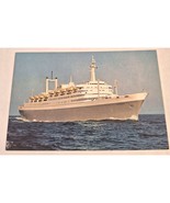 Postcard Holland America Line Flagship Rotterdam Cruise Ship Chrome Unpo... - €5,91 EUR