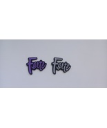 Set 2pcs Forte logo  - £9.43 GBP