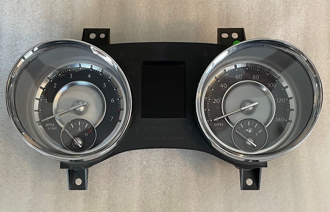 Primary image for 140 MPH instrument panel dash gauge cluster for 2012 Chrysler 300. Uninstalled!!
