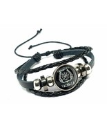 Viking Bracelet Cuff Victory or Valhalla Leather Vegvisir Compass Norse ... - £4.63 GBP