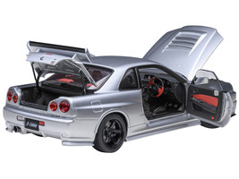 Nissan Nismo R34 GT-R Z-TUNE RHD Right Hand Drive Silver Metallic 1/18 Model Car - £216.38 GBP