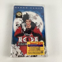 Disney 101 Dalmatians VHS Tape Cruella De Vil Glenn Close Vintage New Se... - $14.80