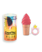 Love to Love Cand&#39;ice Ice Cream Cone Stimulator - Raspberry Jolly - $40.66