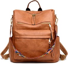 Women&#39;s Fashion Backpack Purse Multipurpose Design Convertible Satchel H... - $51.80
