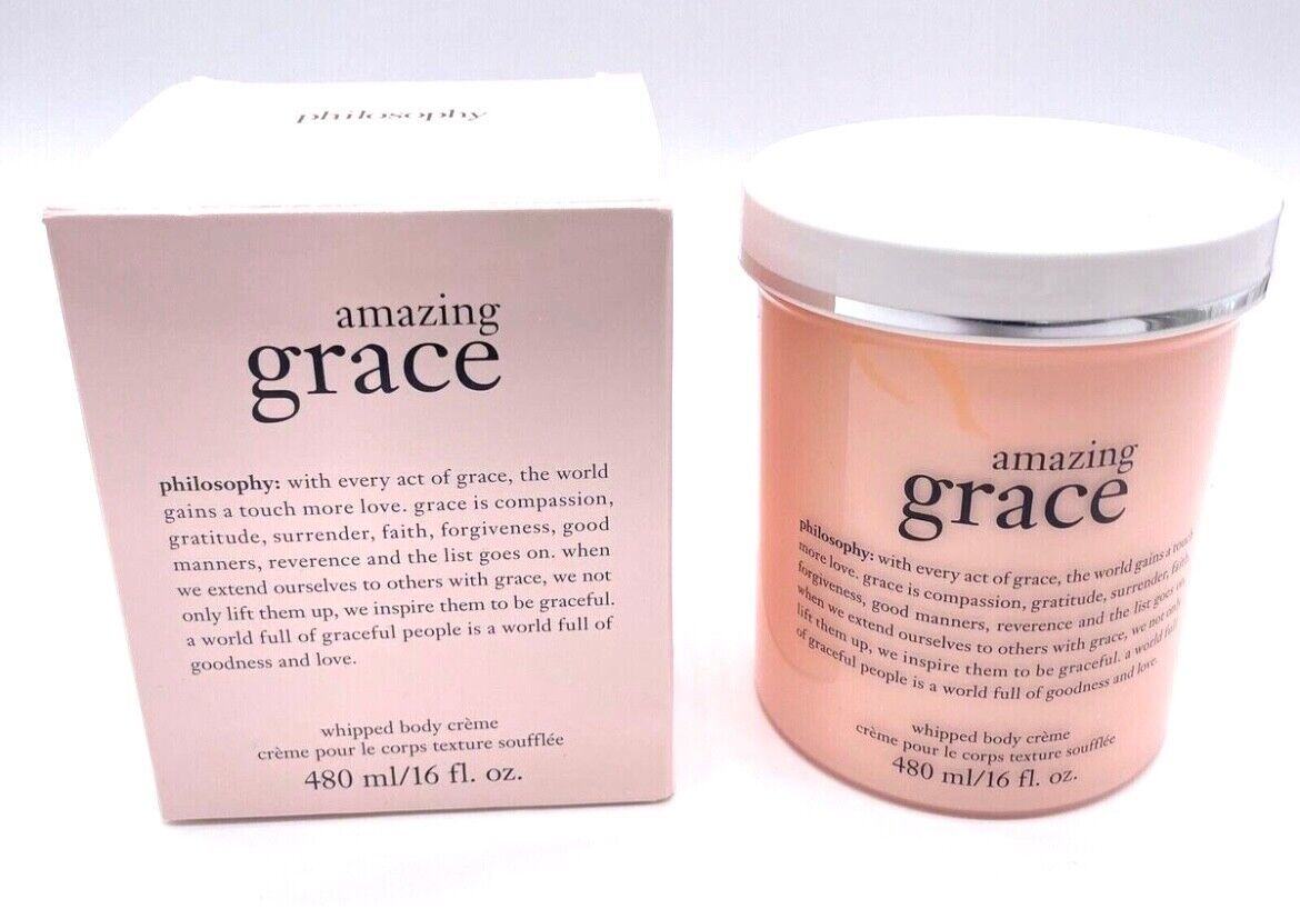 Philosophy Amazing Grace Whipped Body Crème - 16 oz / 480 ml New In Box - $42.00