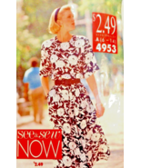 Sewing Pattern Butterick 4953 Misses See Sew Pullover Dress Casual - $4.90