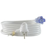 Conntek 24161-180 I-Ring Extension Cord 15-Foot 16/3 White Cable With Gl... - $27.28