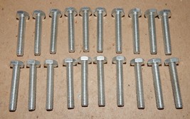 1/4&quot; x 1 1/2&quot;  Bolts 20 TPI Steel Zinc Hex Head 20 Each Grade 2 USA 161E - £5.20 GBP