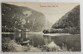 Pennsylvania Delaware Water Gap Boating Scene 1912 to Centre Hall Postca... - $6.95