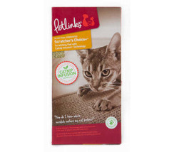 Petlinks Scratcher&#39;s Choice+ Corrugate Cat Scratcher with Infused Catnip and Toy - £22.11 GBP