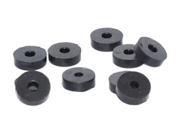 3/8&quot; x 1&quot; x 1 Rubber Spacers Thick Washers  Bushings   Insulators  Mounts - £9.59 GBP+