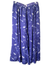 Women&#39;s Silk Skirt Uniform by John Paul Richard by  1X Long Crinkle Blue - £19.28 GBP
