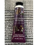 BATH &amp; BODY WORKS SHEA BUTTER HAND CREAM - Winterberry Wonder  1 FL OZ NEW - $14.62 CAD