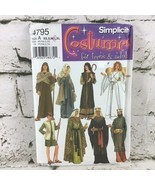 Vintage Simplicity Costume Patterns Teens And Adults #4795 Nativity Sz L... - $11.88