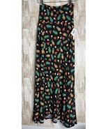 Lularoe Maxi Skirt Size XS Modest Ice Cream Cones Pineapples Watermelon - $342.71 MXN