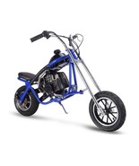 MotoTec Gas Mini Chopper 49cc 2-Stroke Kid-Friendly Blue Bike - €290,83 EUR