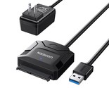 UGREEN SATA to USB 3.0 Adapter Cable for 3.5 2.5 Inch SSD HDD SATA III H... - £27.32 GBP