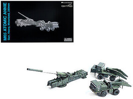 United States M65 Atomic Cannon Annie Artillery Olive Drab Firing Mode 1/72 - $130.76