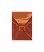 Rustic Gloss Poster - Warm Earthy Art Print for Home Decor - $21.20