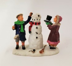 Lemax Christmas Village Victorian Kids Snowman Figurine - £7.98 GBP