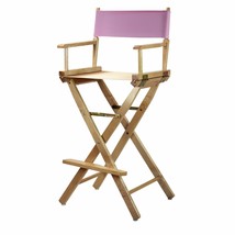 Casual Home Natural Frame/Pink Canvas 30&quot; Bar Height Directors-Chairs - $90.94