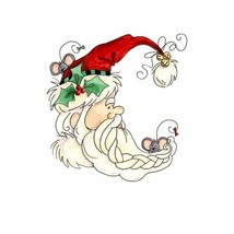 Christmas Santa Claus Moon Metal Cutting Dies Embossing Scrapbooking - $13.37