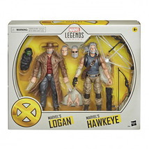 Marvel X-Men Premium Action Figure Set 2pk - Logan &amp; Hawkeye - £43.10 GBP