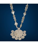 Vintage southwestern  Sterling Silver Necklace 26” Long - £276.44 GBP