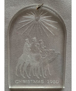 Christmas Acrylic Ornament Hallmark Holiday Highlights 1980 Three Wise M... - £3.12 GBP