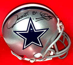 Raghib Rocket Ismail Autographed Signed Dallas Cowboys Football Mini Helmet W Coa - £95.25 GBP