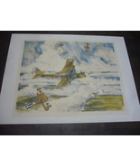 AVATION ART FRENCH AND GERMAN PLANE SINED EDITON 14/375 - $135.23