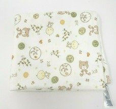 Gerber Organic Baby Receiving / Security Blanket Teddy Bear Duck Plants Bees - $28.50