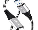 Short Usb To Usb C Cable 10Gbps Data Transfer(1Ft, 2Pack), Usb 3.2 To Us... - £15.16 GBP