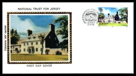 1986 Jersey / Great Britain Fdc Cover - National Trust For Jersey D14 - $2.96